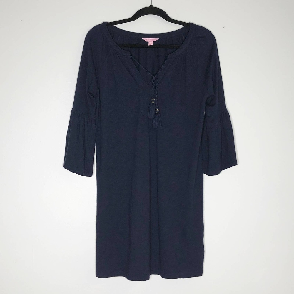 LILLY PULITZER Navy Tunic Dress - Picture 3 of 4